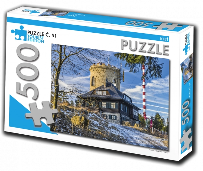 Puslespil Tourist Edition Kleť 500 brikker