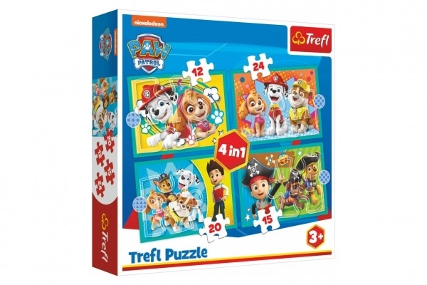 Puslespil 4i1 - Paw Patrol