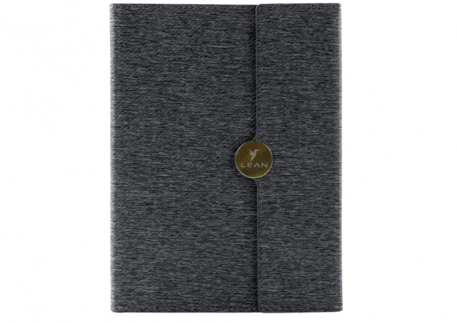 Elegant sort kontorblok med magnet