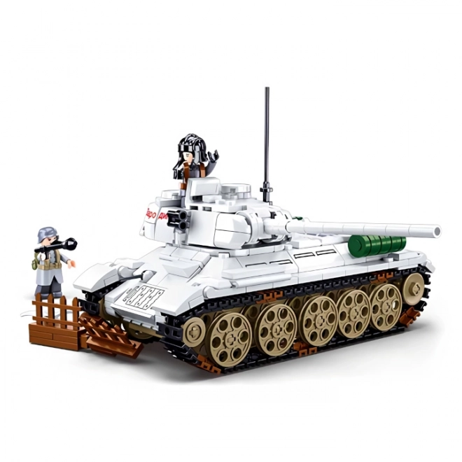 Sluban Slaget om Budapest M38-B0978 Hvid tank T-34/85