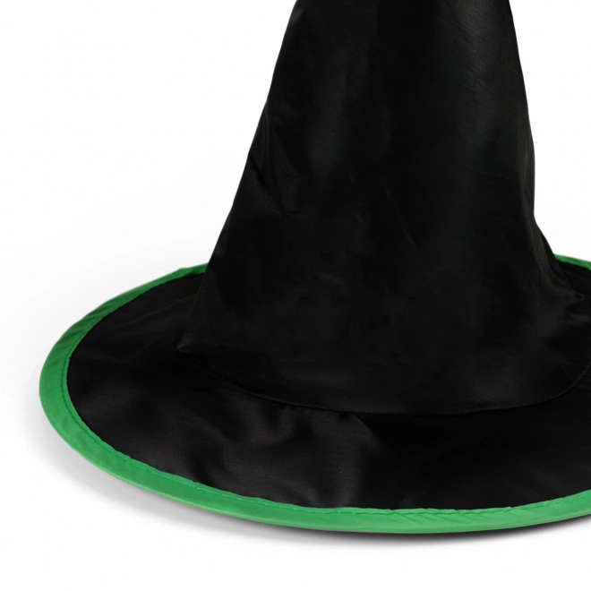 Børnehat sort-grøn heks/Halloween