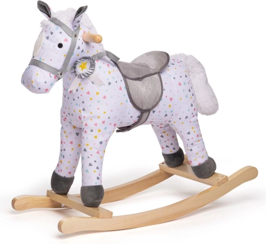 Bigjigs Toys mønstret gyngehest til børn