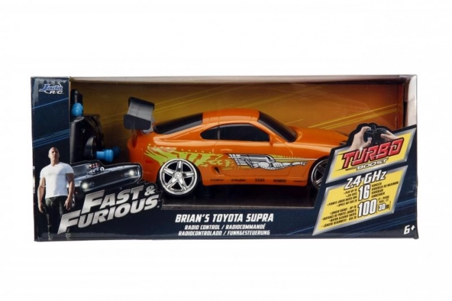 Hurtig og rasende RC bil Brians Toyota 1:24