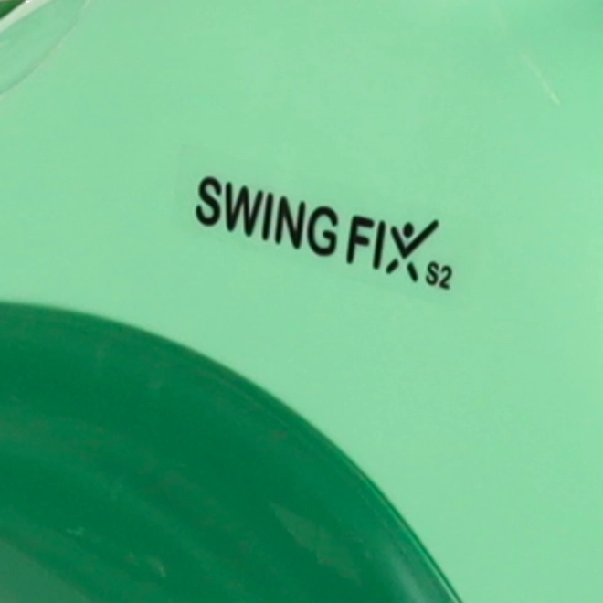 Grøn ridende legetøj Swing Fix til børn