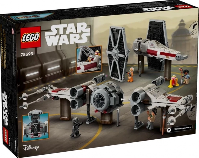 LEGO Star Wars 75393 TIE og X-wing stjernejager - kombineret byggesæt