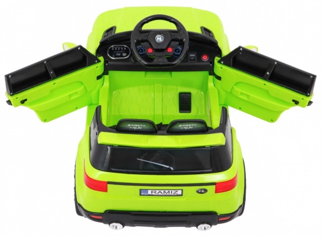 Elektrisk bil Land Rapid Racer grøn