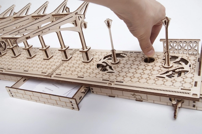 Ugears 3D puslespil - Station 196 dele