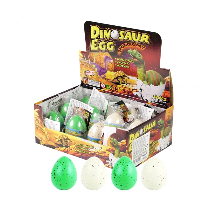 Voksende dinosaur i æg