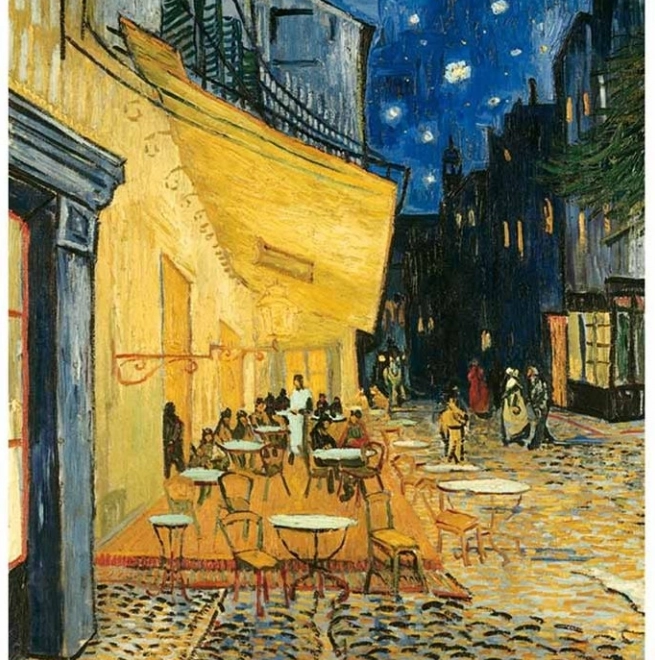 Puslespil Kunstsamling: Terrasse Café om Aftenen 1000 Stykker