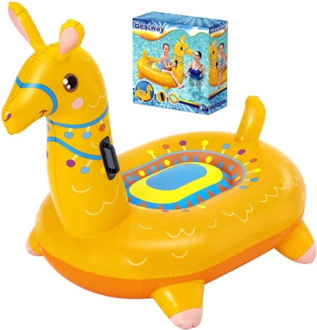 Oppustelig lama-luftmadras Bestway til pool