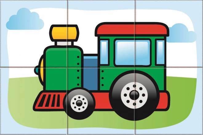 Billedterninger Transport 6 terninger