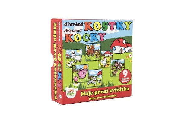Klodser kubus mine første dyr
