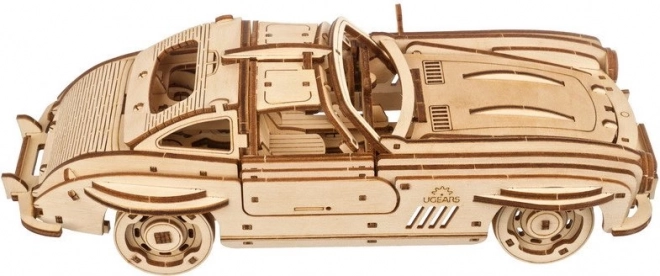 Ugears 3D mekanisk trækpuslespil Auto Winged Sports Coupe