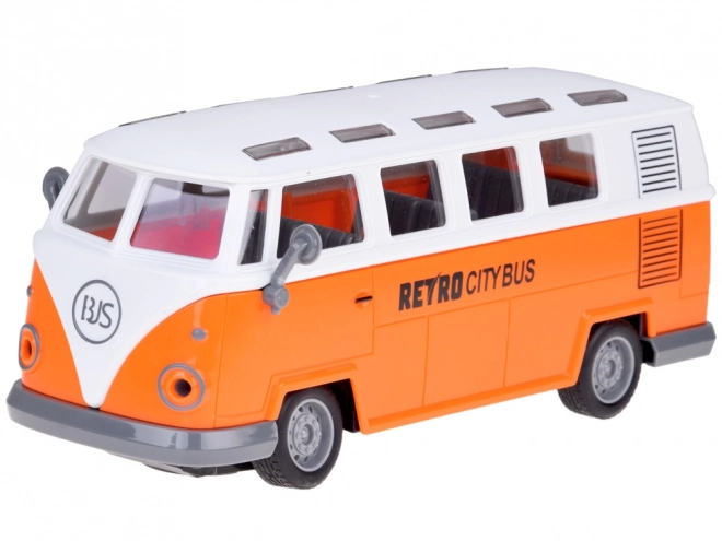 Retro fjernstyret bus
