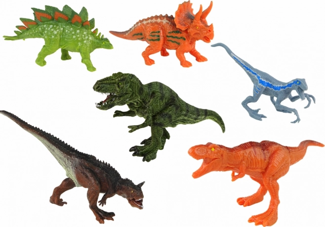 Otte realistiske dinosaurer