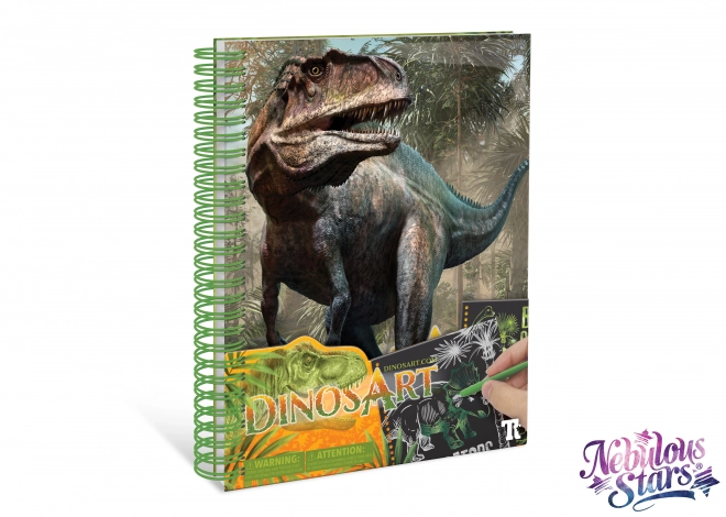 Nebulous Stars Dinosaur Skrabe Dagbog