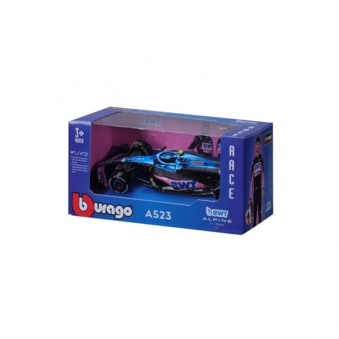 Bburago 1:43 RACE Formel F1 - BWT Alpine F1 Team A523 (2023) #10 (Pierre Gasly)