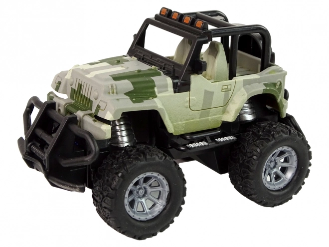 Fjernstyret Off-Road 1:43 Camouflage Bil