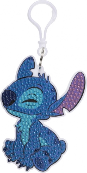 Krystal kunst vedhæng Stitch