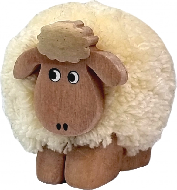 2Kids Toys træfigur af får med pompon