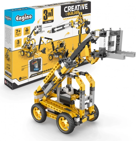 Engino byggesæt Creative Builder – byggemaskiner (3 i 1)