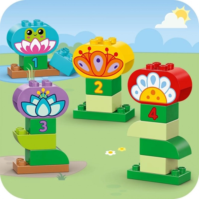 Lego Duplo kreativ have og blomster