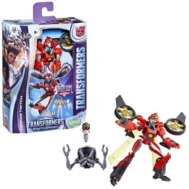 Transformers Earthspark terransk deluxe figur
