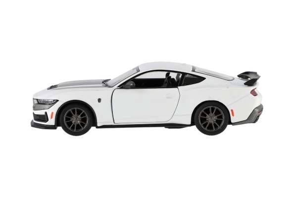 Auto Kinsmart 2024 Ford Mustang Dark Horse 1:38 metal/plast 12,5cm 4 farver med tilbagespoling, 12 stk i kassen