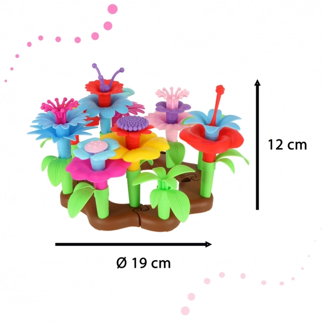 Kreativt blomsterbyggesæt have