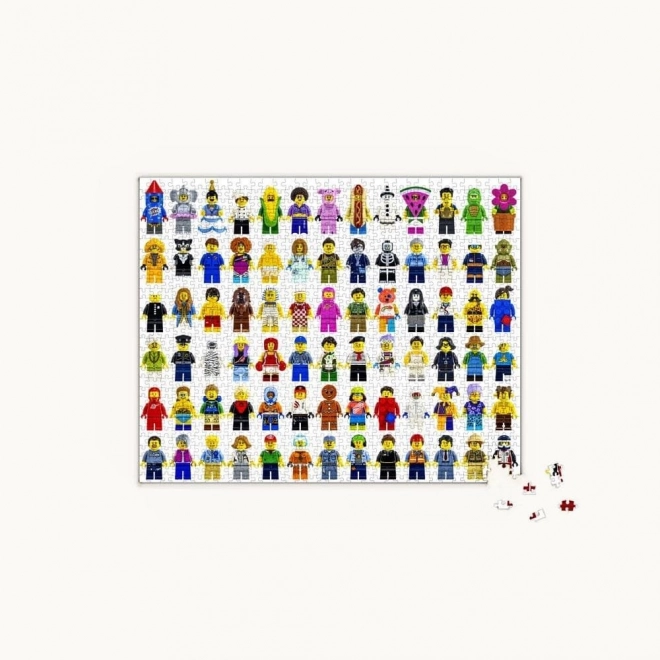 CHRONICLE BOOKS Puzzle LEGO® Minifigurer 1000 brikker