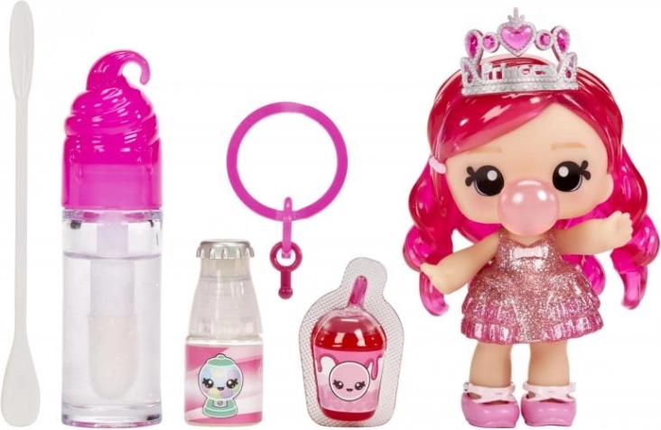 YummyLand dukke med egen lipgloss Bianca Bubble Gum