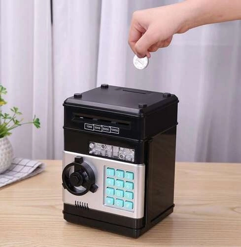 Kruzzel Børne Sparebøsse / Elektronisk Sikkerhedsboks
