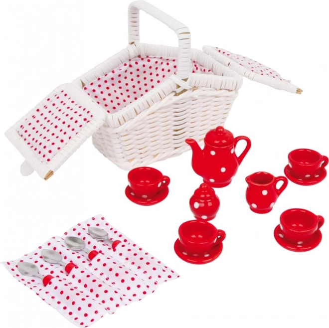 Lille Fod Picnic Kurv Tina 17 Dele