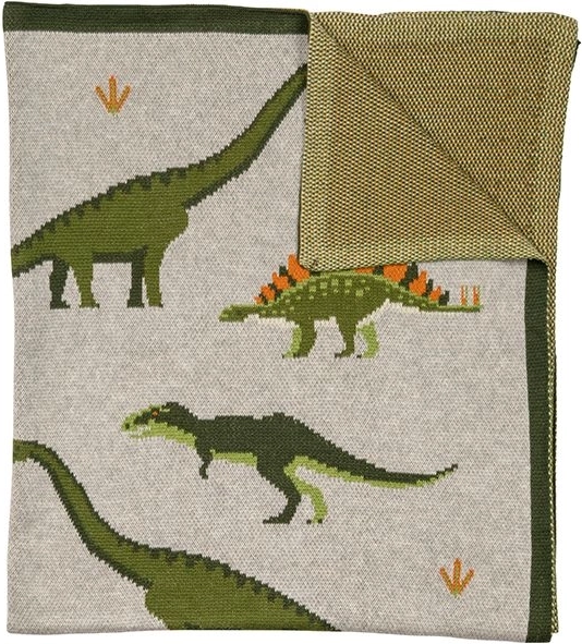 Bomuldstæppe Nature Planet Dinosaurer