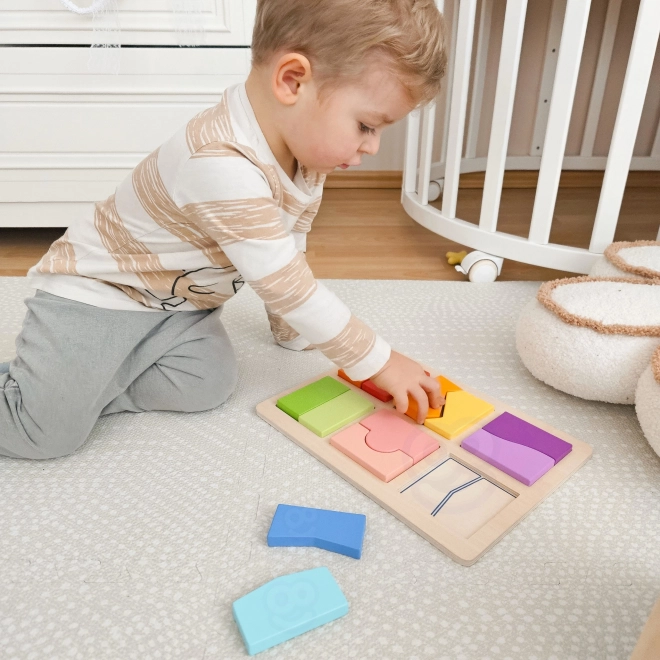 Uddannelsesmæssig Montessori-boks til børn i alderen 31-36 måneder
