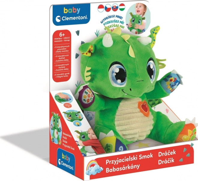 CLEMENTONI BABY Interaktiv Drage DK,SK,HU,PL