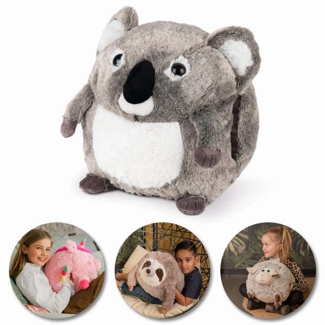 Varmende plyskramme koala pude 3 i 1