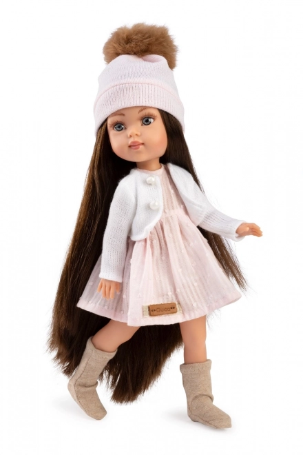 Realistisk dukke Penelope med helkropsvinyl 34 cm