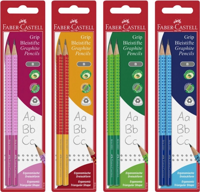 Grafitblyant med ergonomisk form Faber-Castell Grip Jumbo