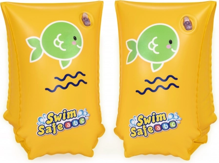 Oppustelige armbånd til børn Bestway Swim Safe ABC