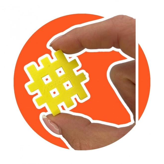 Konstruktionsklodser Waffle mini pastel 500 stykker