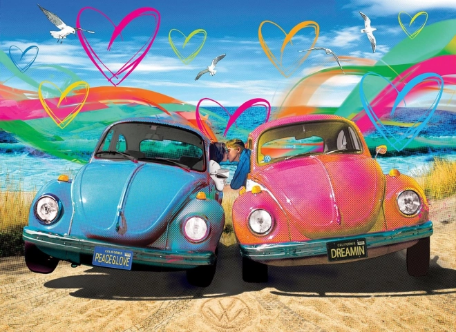 Eurographics Puzzle Beetle kærlighed 1000 stykker