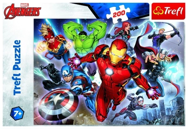 Puzzle Marvel Avengers 200 brikker Trefl