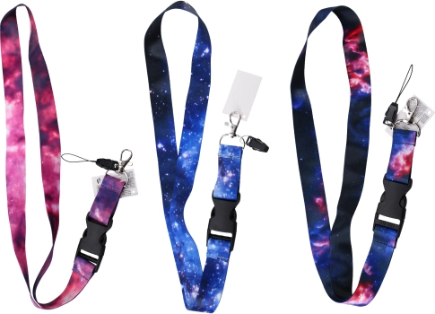 Nøglesnor med plastkarabinhage Zodiac