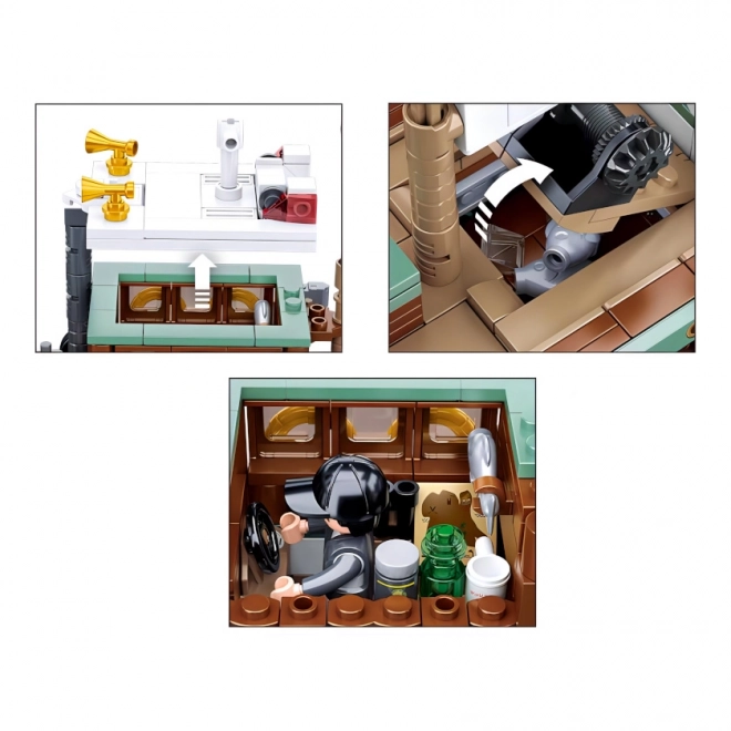 Sluban ModelBricks M38-B1119 Fiskerbåd Ellie