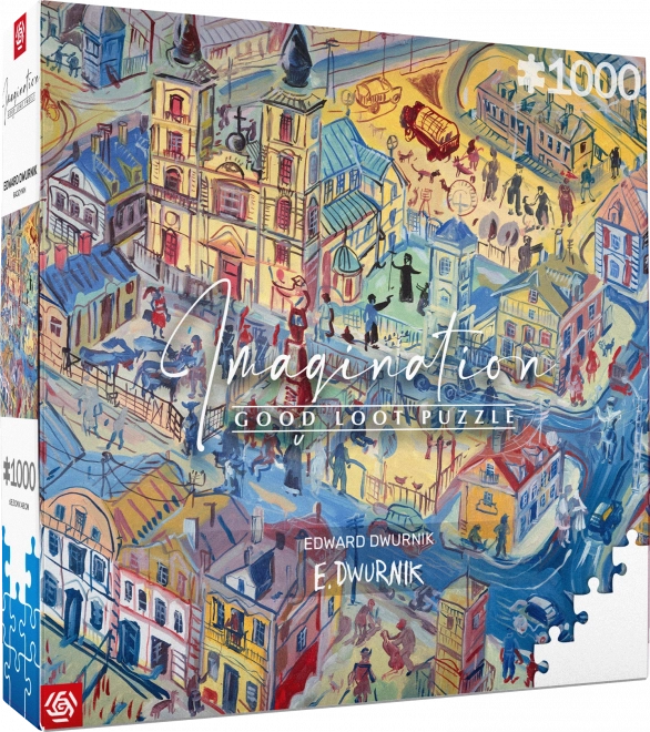 Puslespil Good Loot Imagination: Edward Dwurnik – Radzymin, 1000 brikker