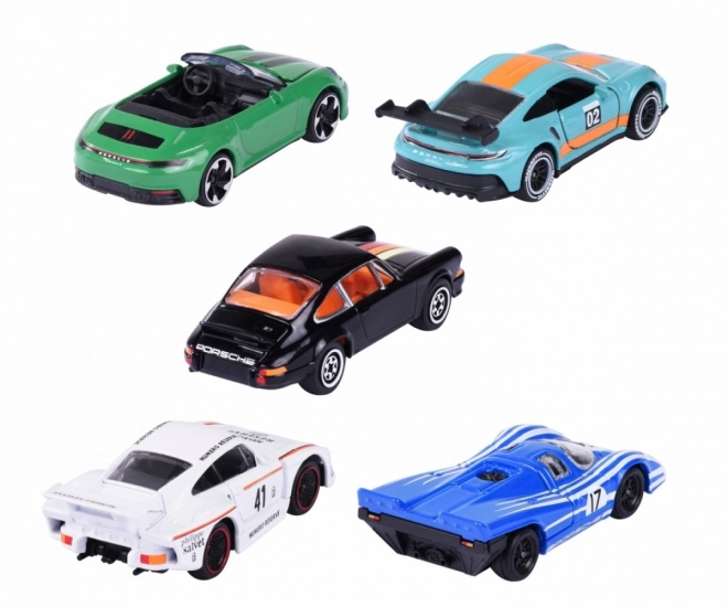 Majorette Porsche Motorsport Gavesæt 5 stk