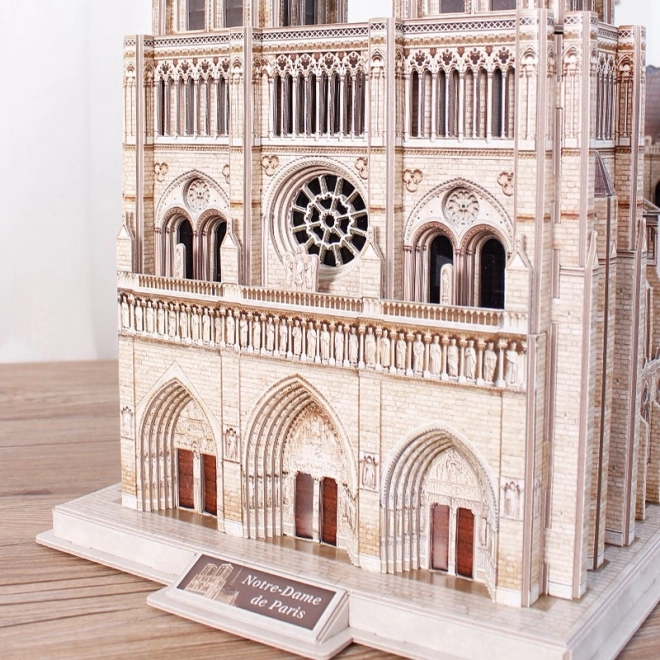 3D puslespil Katedralen Notre-Dame fra CubicFun