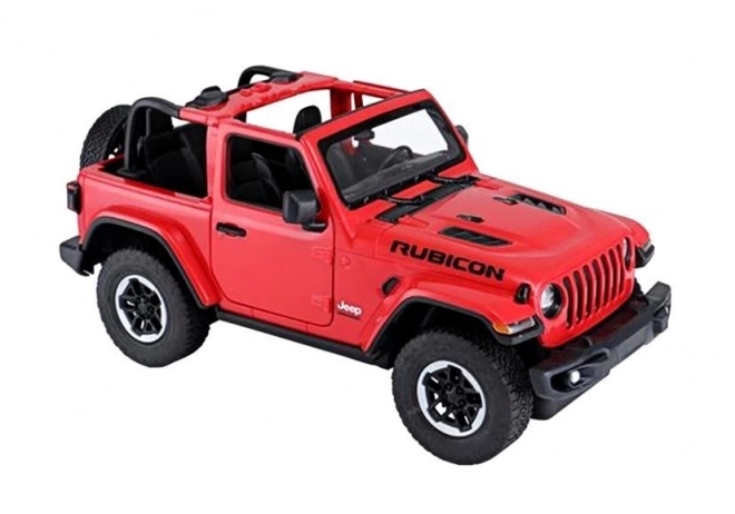 Auto R/C Jeep Wrangler Rubicon 1:14 Rastar – Rød