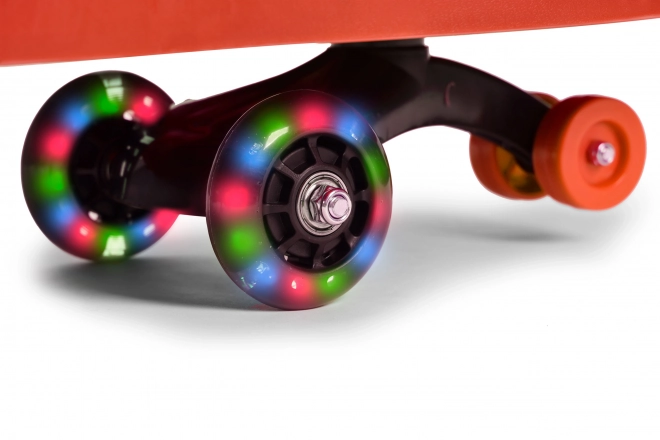 Skubbevogn med LED-hjul rød ECOTOYS